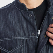 B56 - Abrasion-Resistant Vest with Ultra Strong Denim - Navy