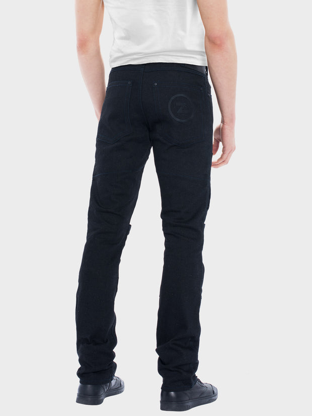 Protective motorcycle riding jeans with stretch with UHMWPE by ZIN Motowear. Model R66.