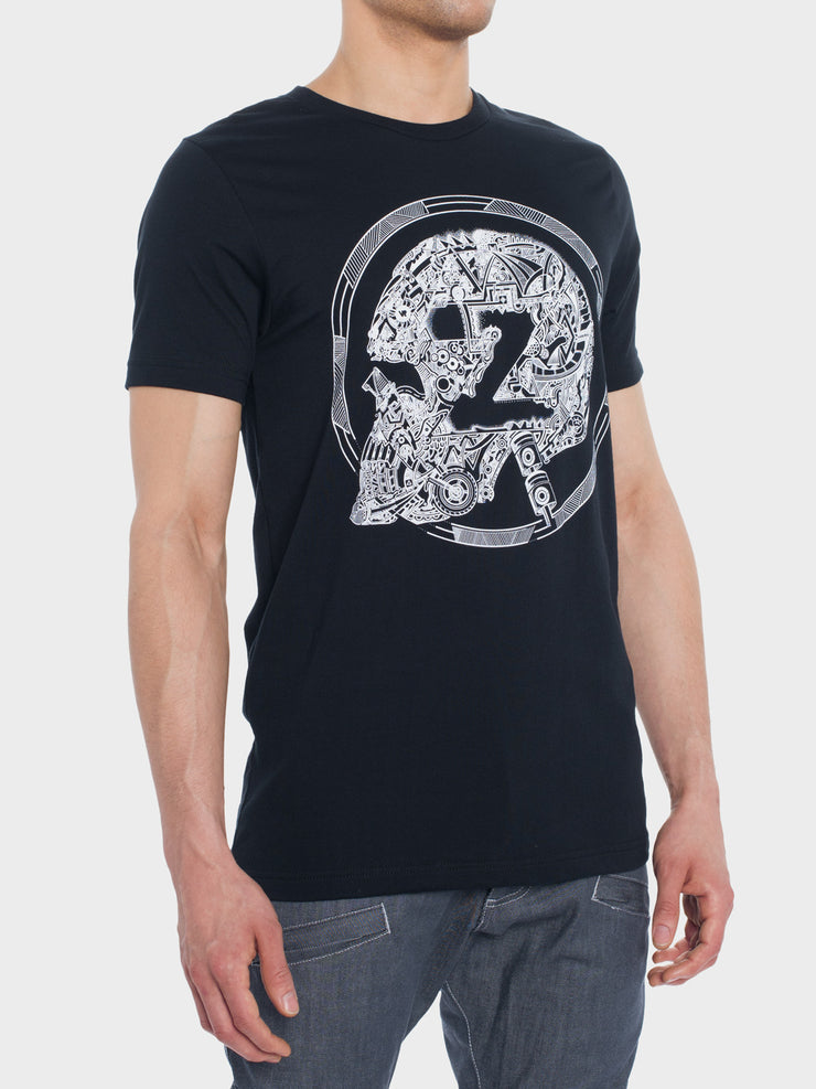 VR1 Designer T-shirt, Crew-neck